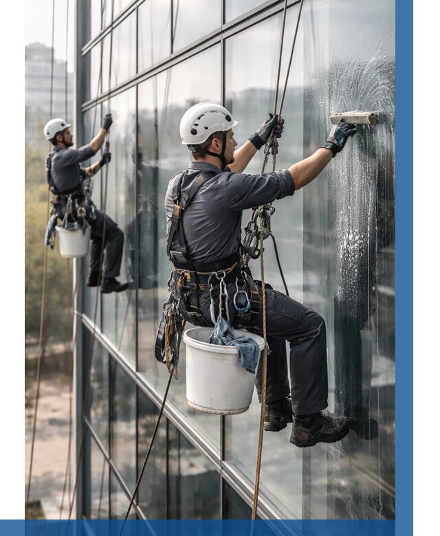 Мойка сплошного остекления в Узловой, заказать от 306 р.| ВЫСОТНИК-Злв