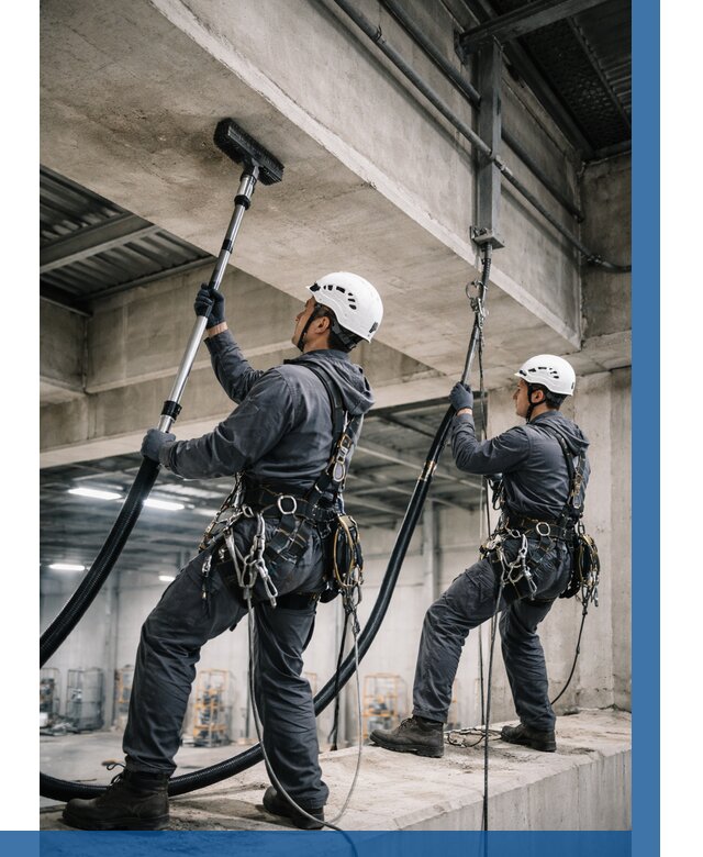 Обеспыливание потолочных конструкций в Узловой от 255 р. |ВЫСОТНИК-Злв