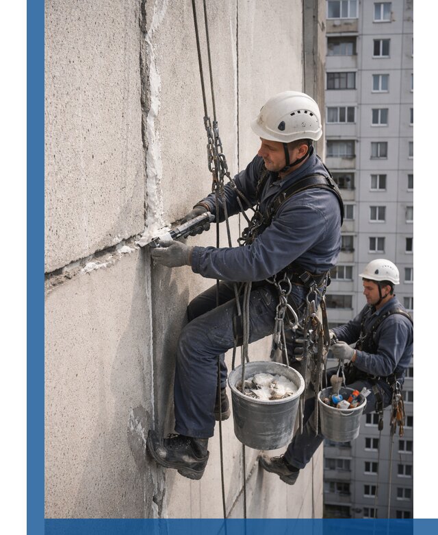 Утепление межпанельных швов в Узловой профессионально и надежно