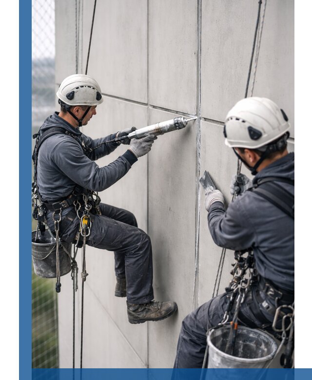 Первичная герметизация швов фасадов и кровель в Узловой