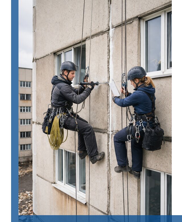 Герметизация межпанельных швов тёплым швом в Узловой