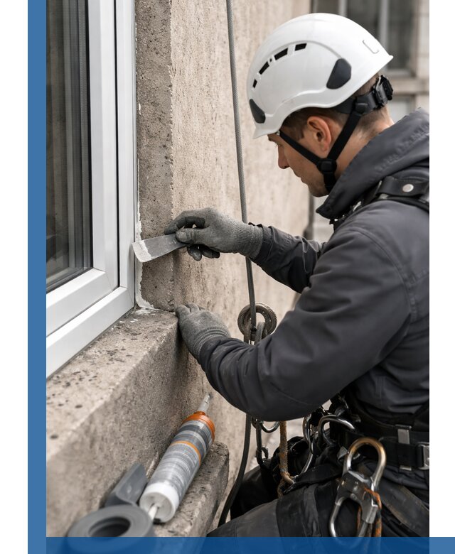 Герметизация монтажных швов окон в Узловой с гарантией качества