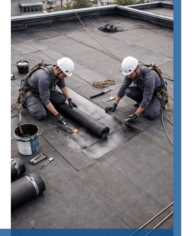 Ремонт мягкой кровли под ключ в Узловой от 713 р. | ВЫСОТНИК-Злв