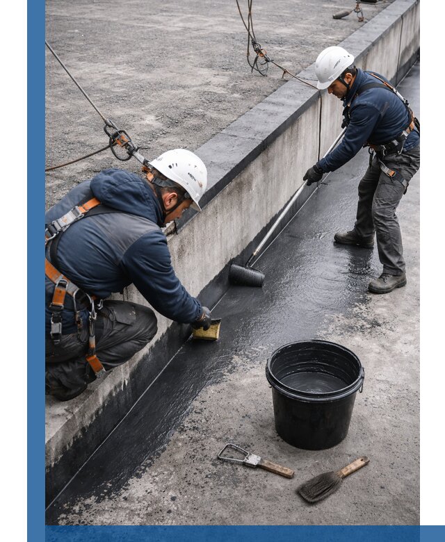 Гидроизоляция кровли жидкой резиной профессионально в Узловой