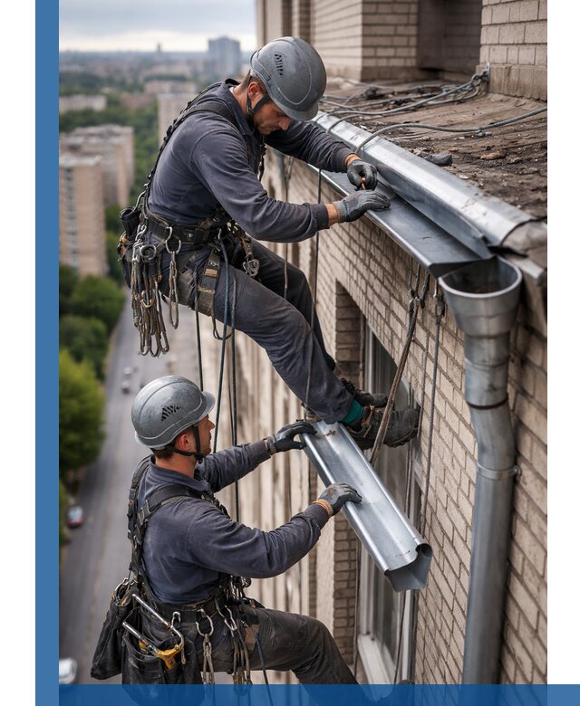 Ремонт водосточных желобов в Узловой, быстро и качественно