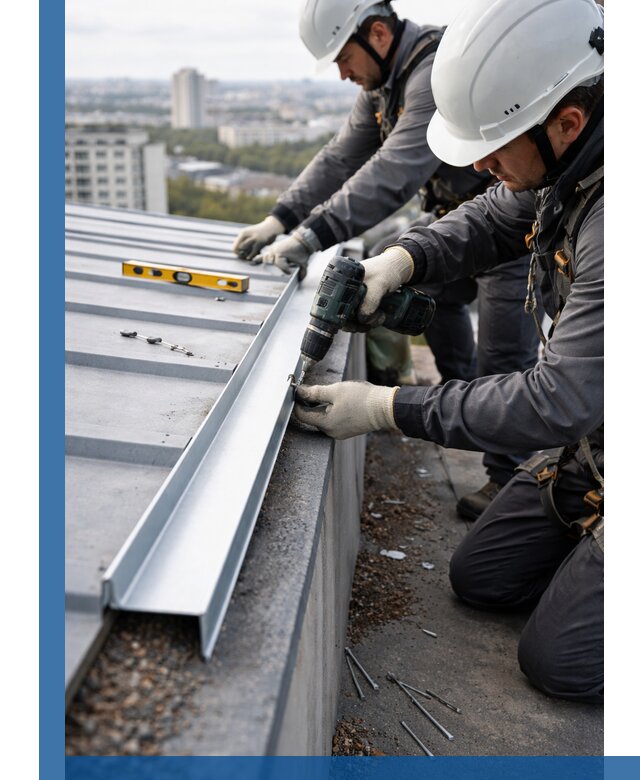 Монтаж капельника на кровле в Узловой с гарантией качества