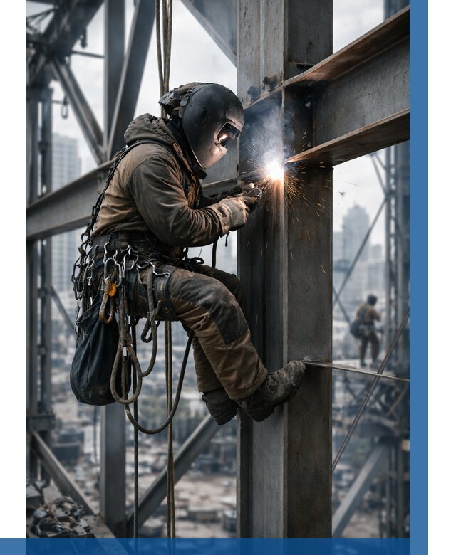 Высотные сварочные работы в Узловой от 3565 р. | ВЫСОТНИК-Злв