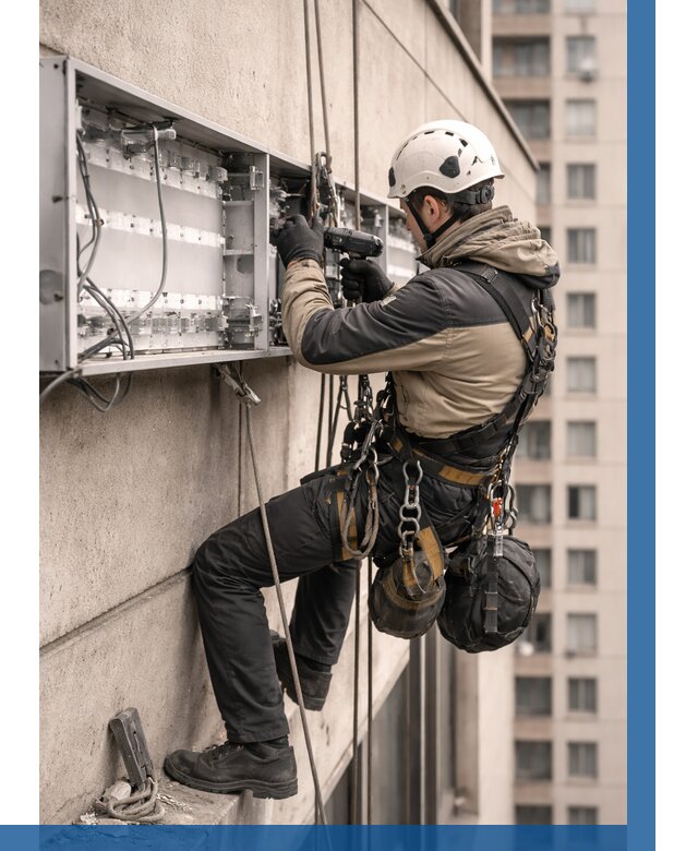 Ремонт вывески на высоте в Узловой от 4583 р. | ВЫСОТНИК-Злв