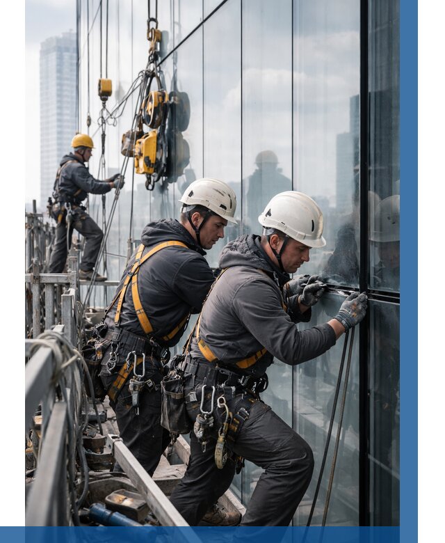 Структурное остекление фасадов в Узловой от 9676 р. | ВЫСОТНИК-Злв