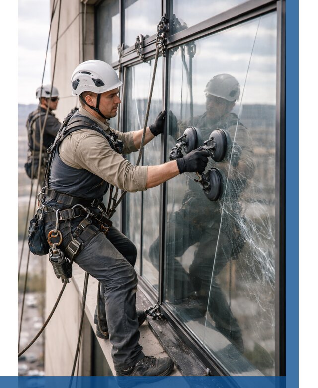 Замена стекла в витраже в Узловой под ключ от 8657 р. | ВЫСОТНИК-Злв