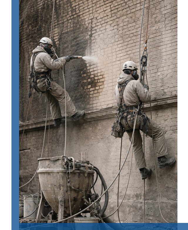 Пескоструйная очистка фасадов в Узловой профессионально