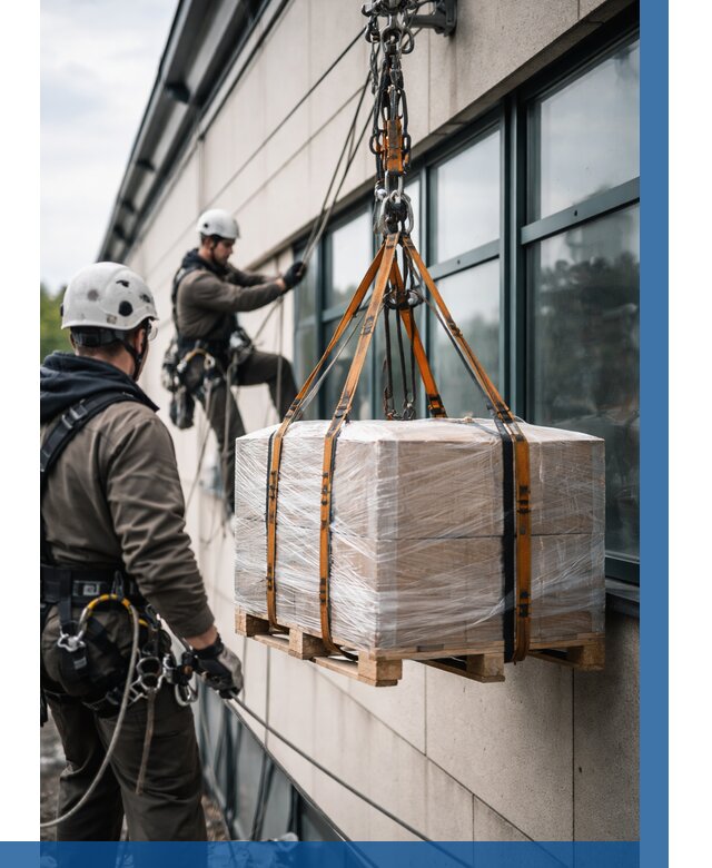 Подъем груза на высоту в Узловой от 3056 р. | ВЫСОТНИК-Злв