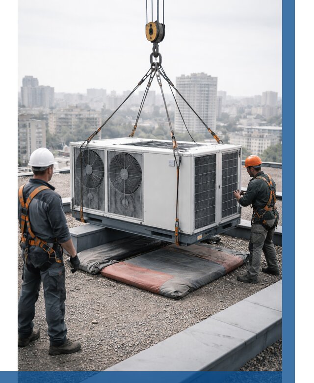 Подъем груза на крышу в Узловой от 5093 р. | ВЫСОТНИК-Злв заказать