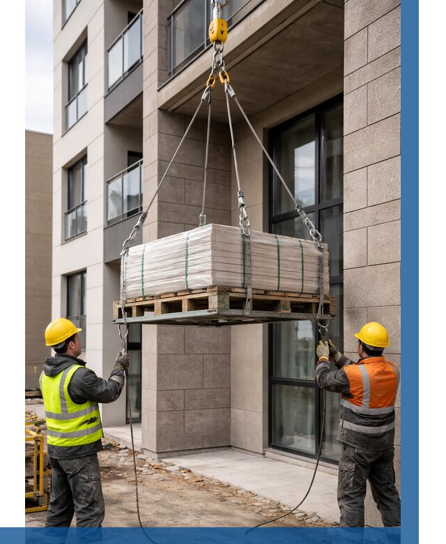 Подъем керамогранита на этаж в Узловой от 3565 р. | ВЫСОТНИК-Злв