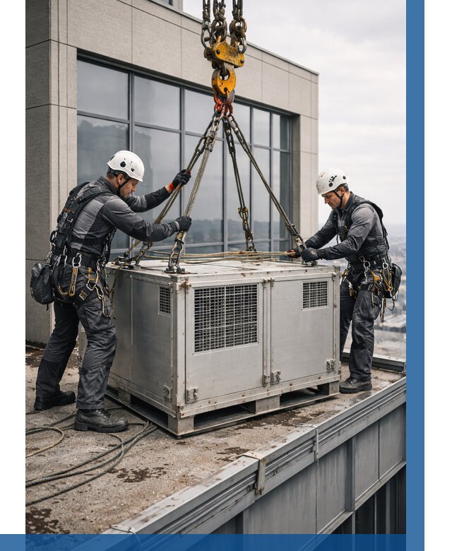 Такелажные работы на высоте в Узловой от 8148 р. | ВЫСОТНИК-Злв