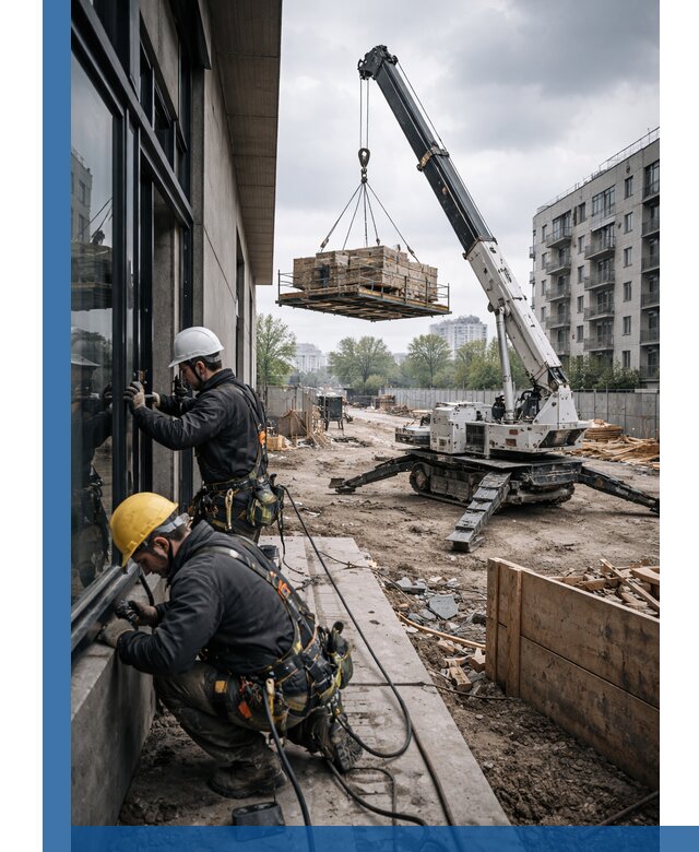 Аренда крана Пионер в Узловой для строительных работ