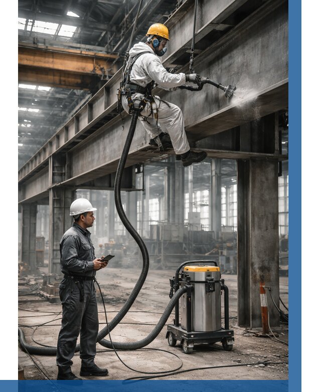 Обеспыливание конструкций в цехе в Узловой от 4278 р. | ВЫСОТНИК-Злв