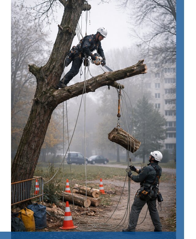 Удаление аварийных деревьев в Узловой от 15278 р. | ВЫСОТНИК-Злв