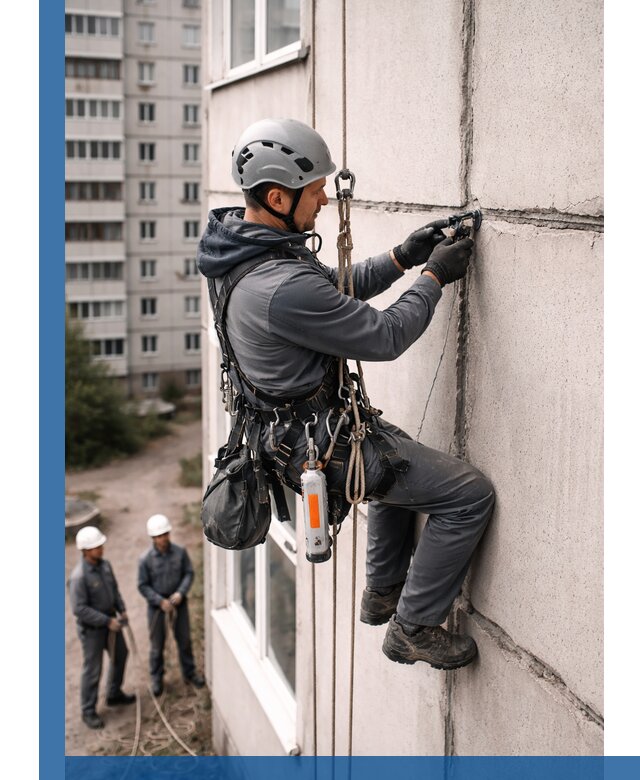 Обследование межпанельных швов и герметизация в Узловой